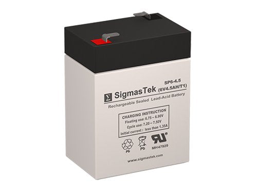 6 Volt 4.5 AH F1 Terminal Battery M7924