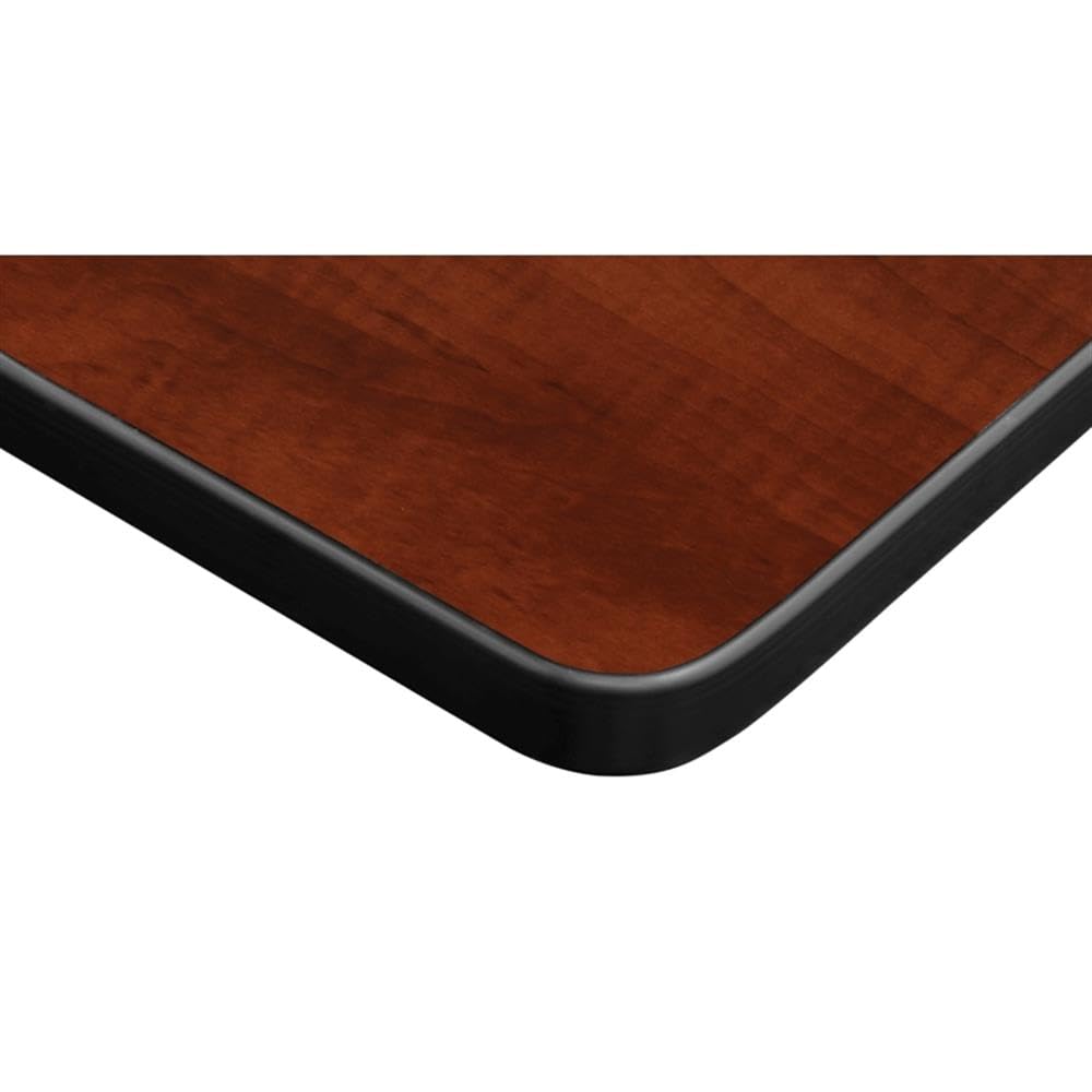 42" Square Mobile Table with 4 Stack Chairs W24257