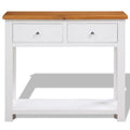 Solid Oak Wood Console Table O691