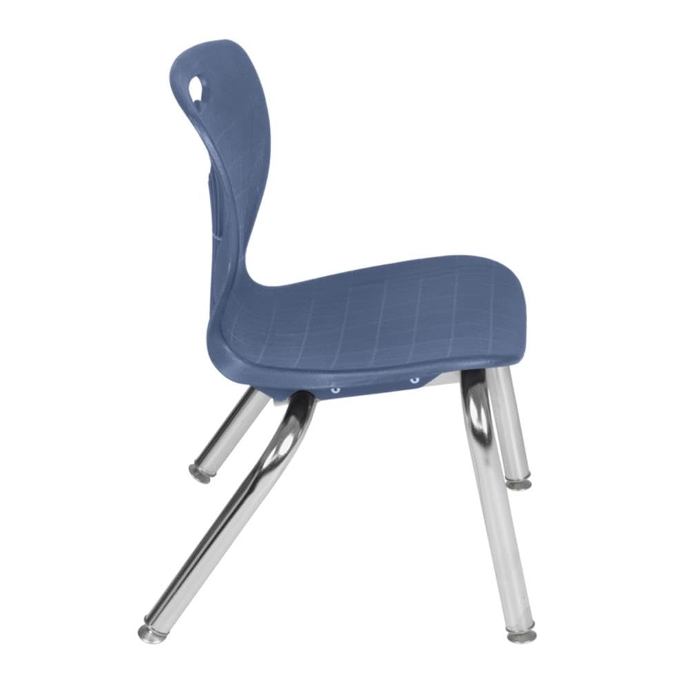 42" Square Mobile Table with 4 Stack Chairs W24257