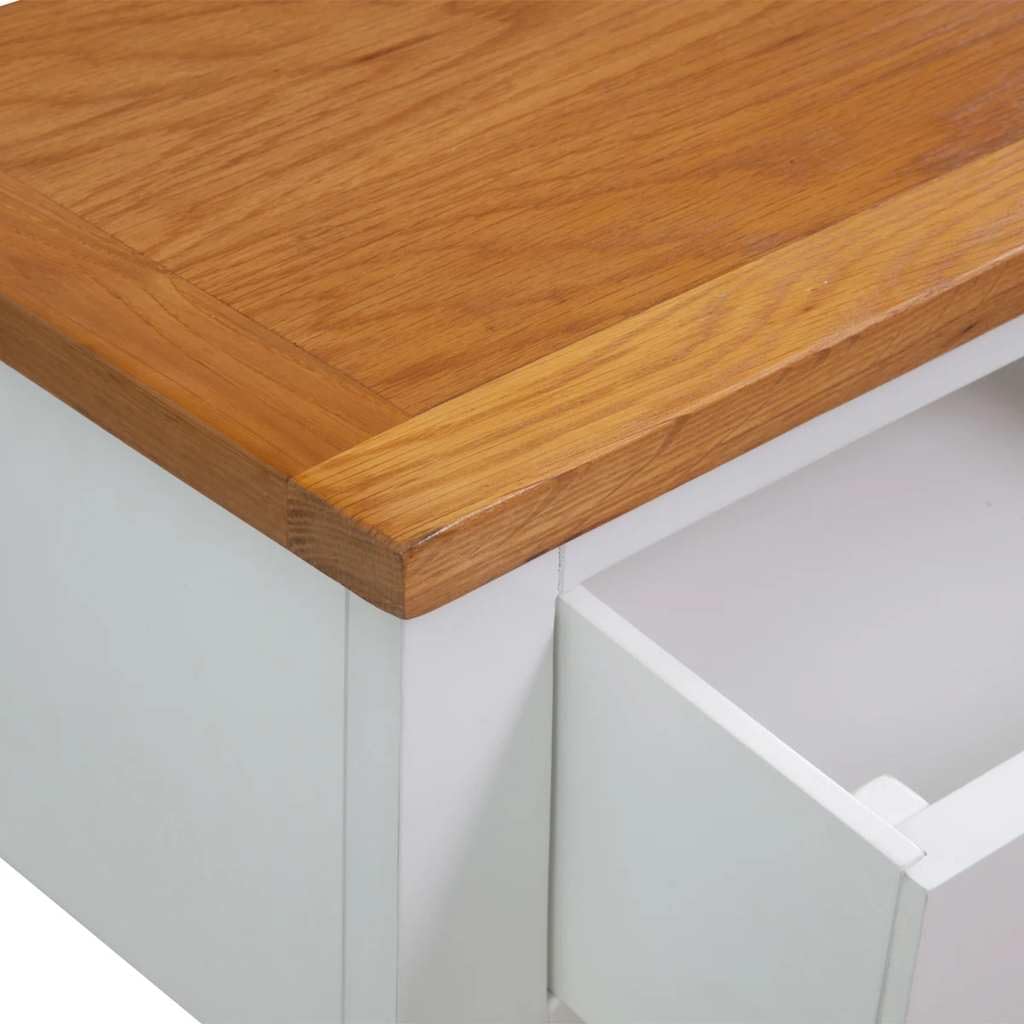 Solid Oak Wood Console Table Z569