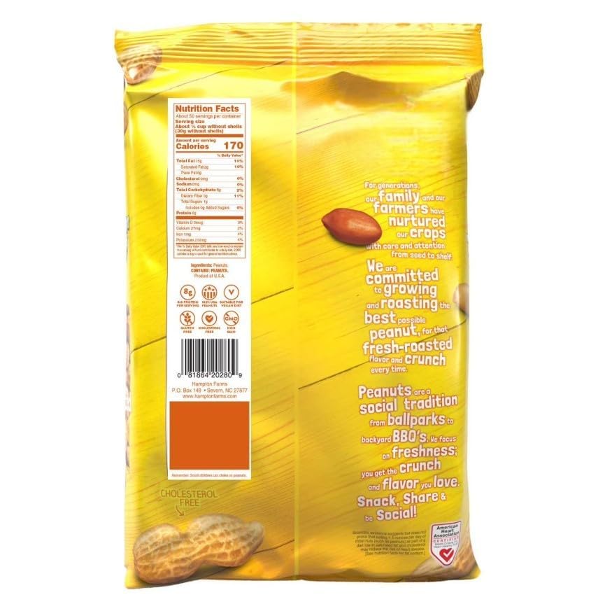 Unsalted In-Shell Peanuts 5 lb Bag S687605