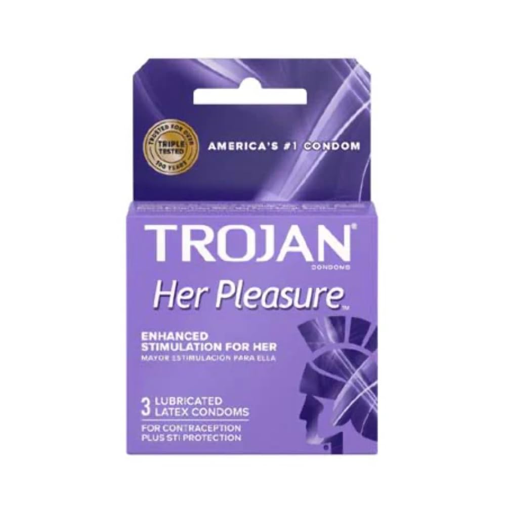 Lubricated Condoms, 3 Count Q8646