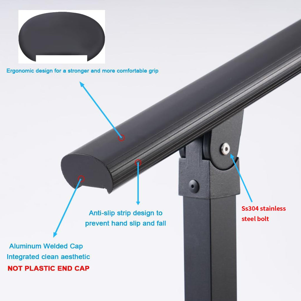 1 Step Aluminum Alloy Handrail C2319