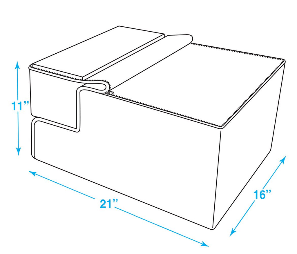 Foldable 3-Step Dog Stair and Pet Ramp K698