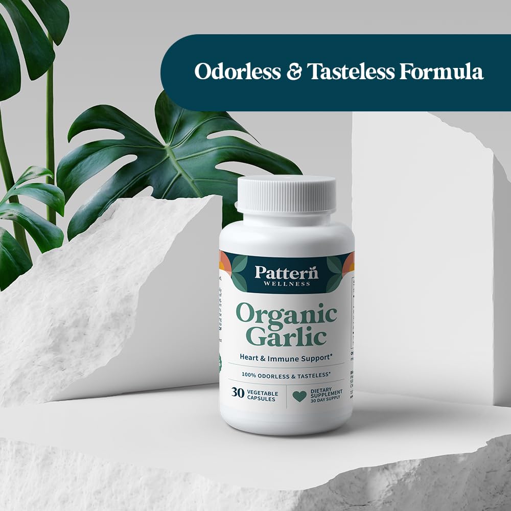 Organic Garlic Supplement 30 Capsules R645