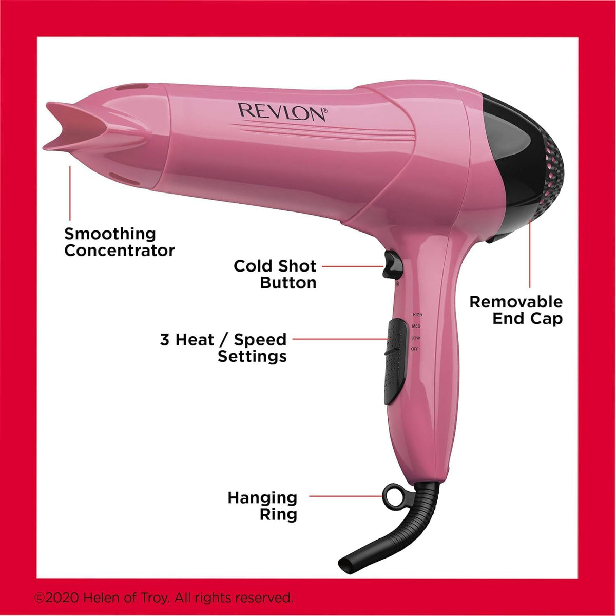 1875W Lightweight Hair Dryer S298