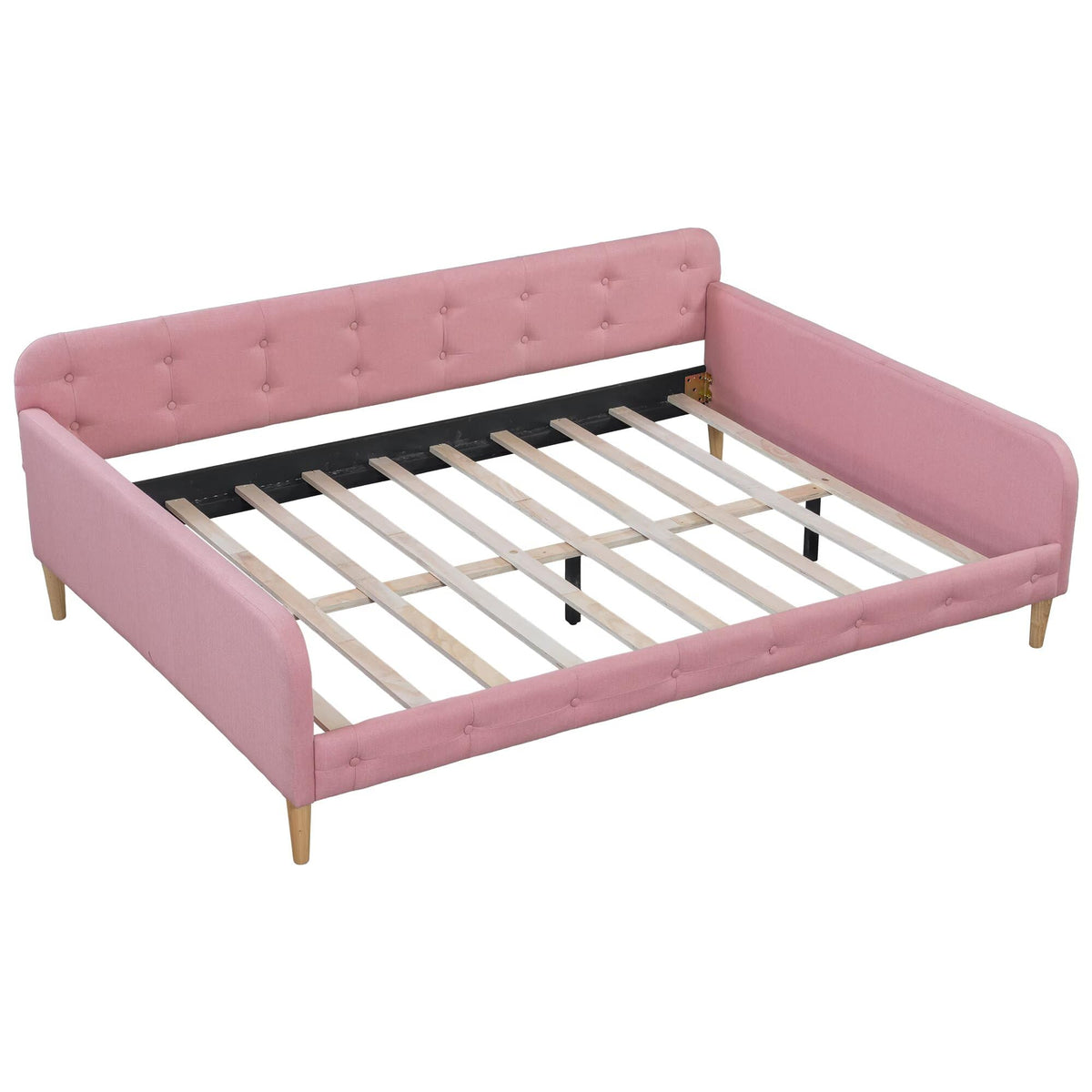 Pink Twin Size Upholstered Daybed C589952