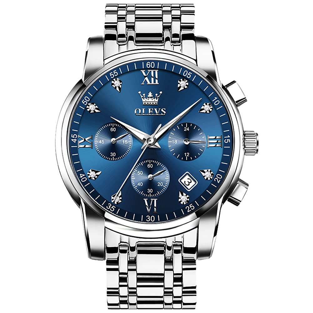 Stainless Steel Chronograph Watch A907