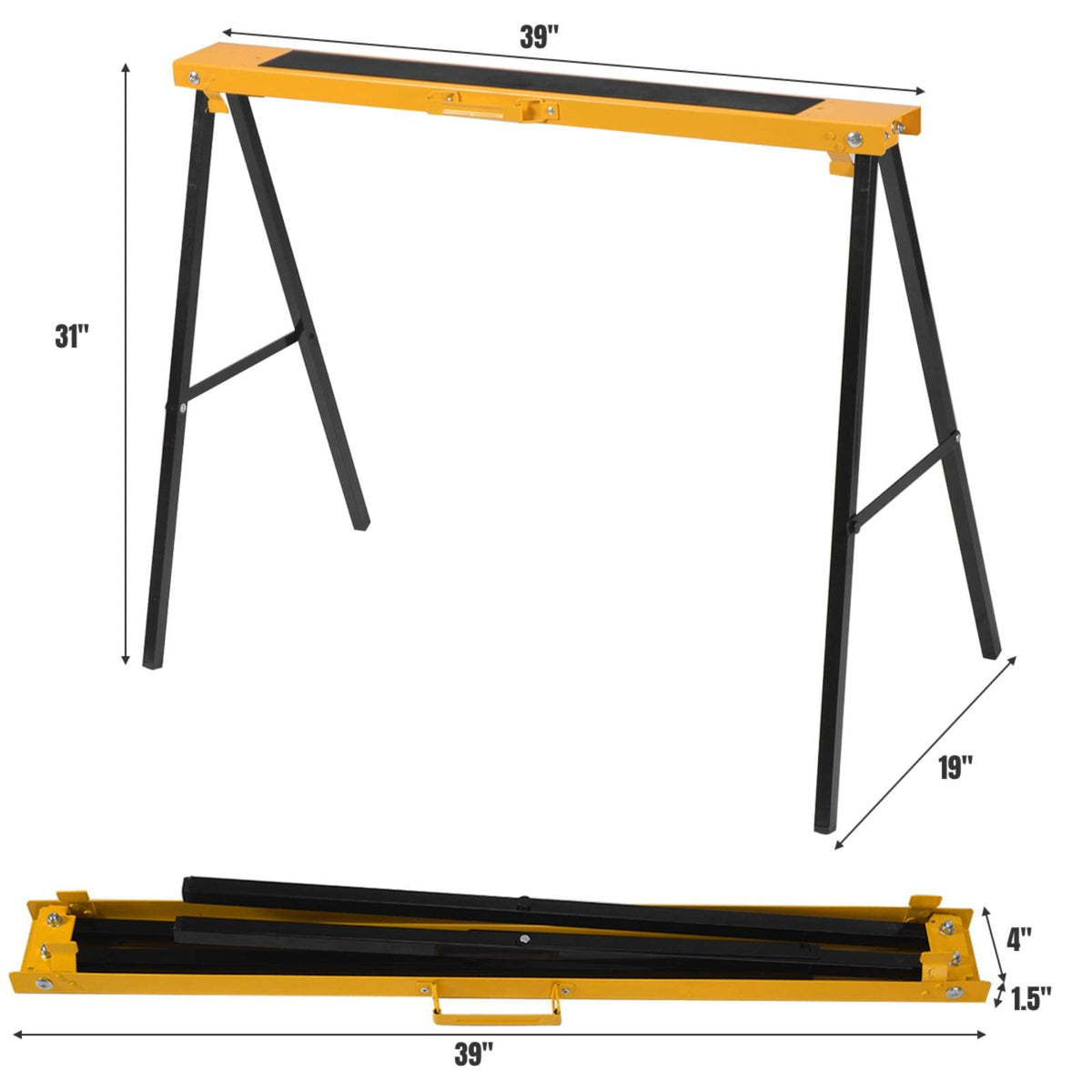 2 Pack Folding Heavy Duty Saw Horses G142352