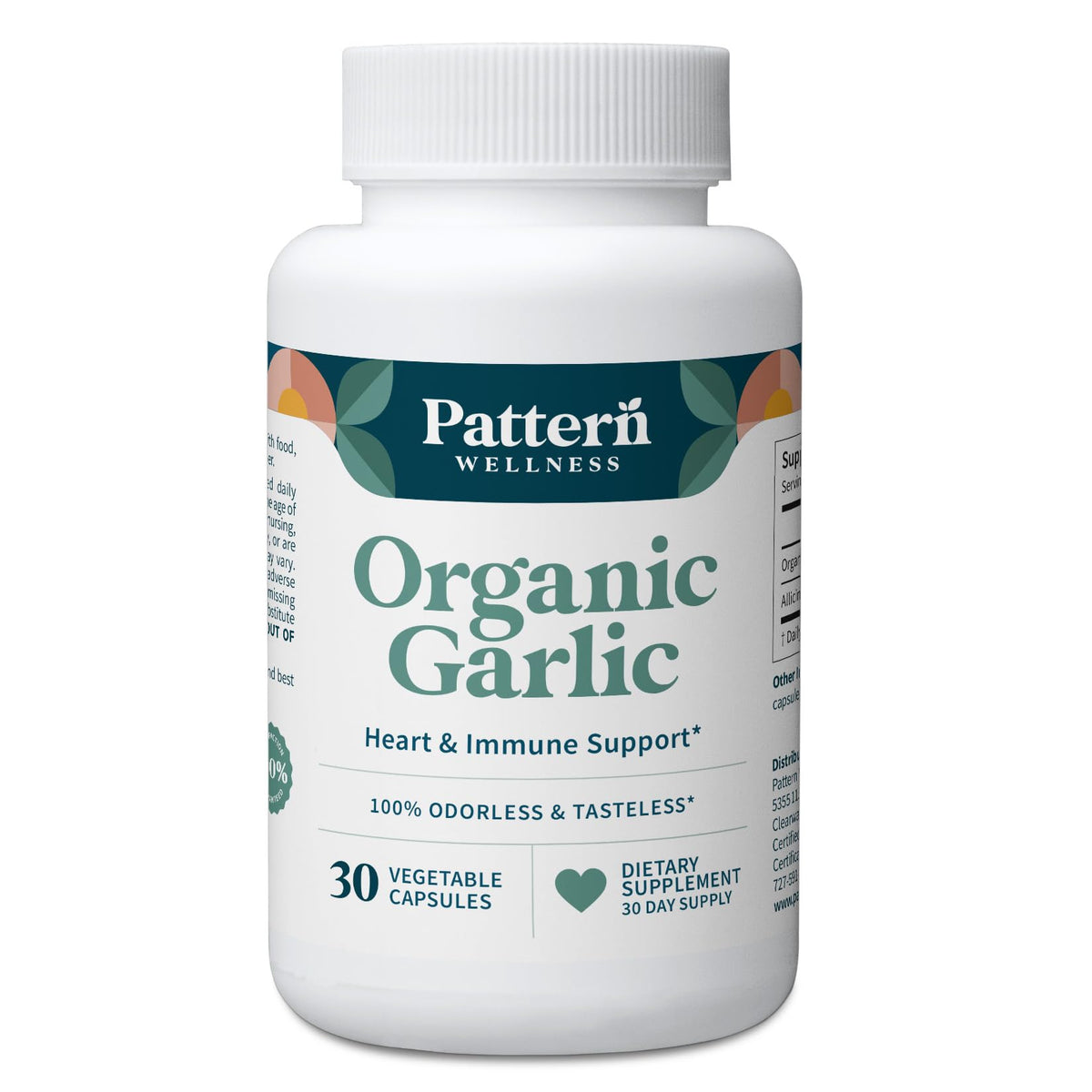 Organic Garlic Supplement 30 Capsules R645