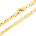 14k Yellow Gold Cuban Chain Necklace G527508
