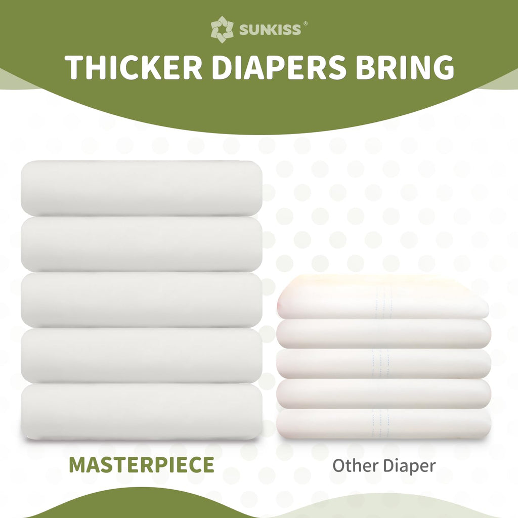 Adult Diapers with Tabs, L/XL, White, 40 Count C184260