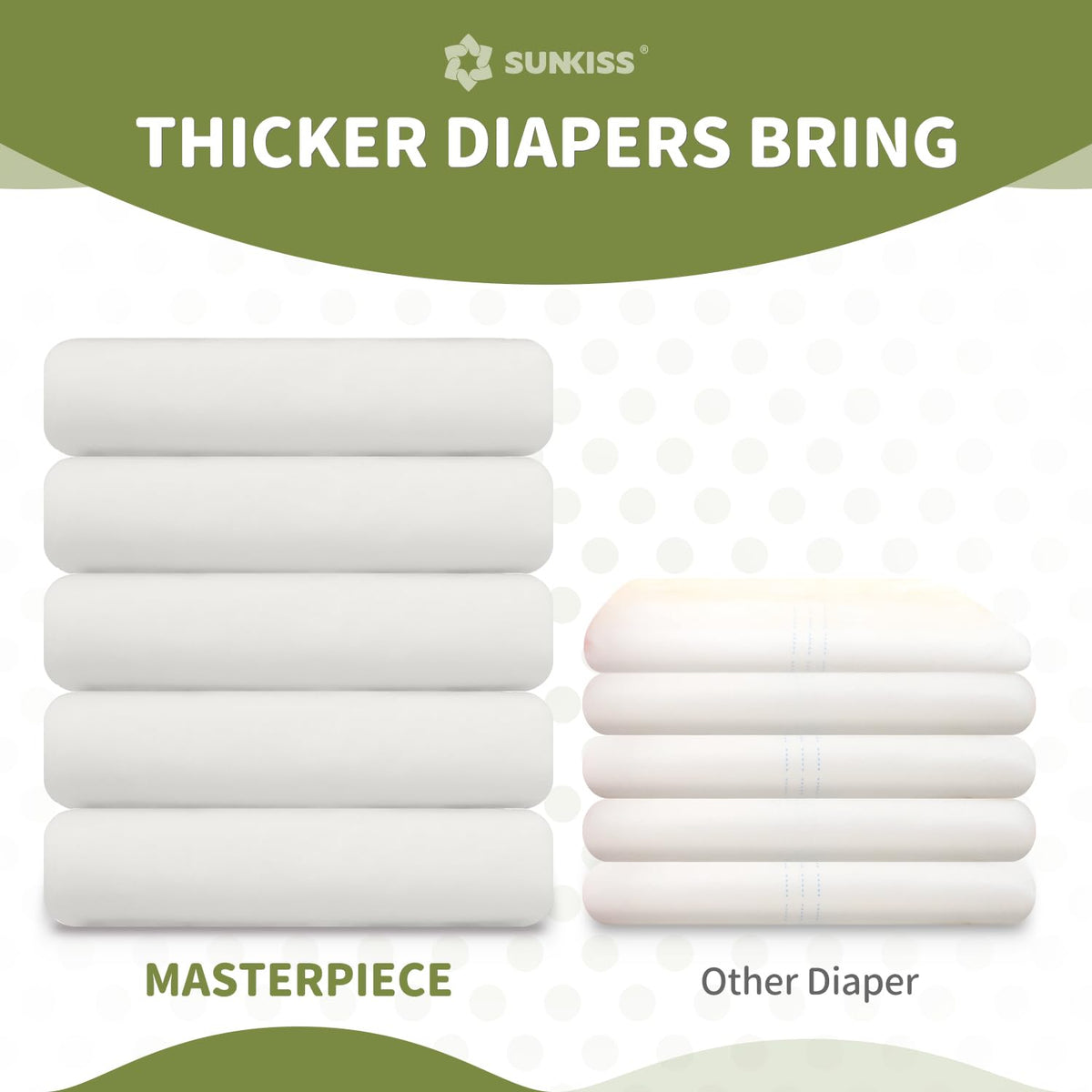 Adult Diapers with Tabs, L/XL, White, 40 Count C184260