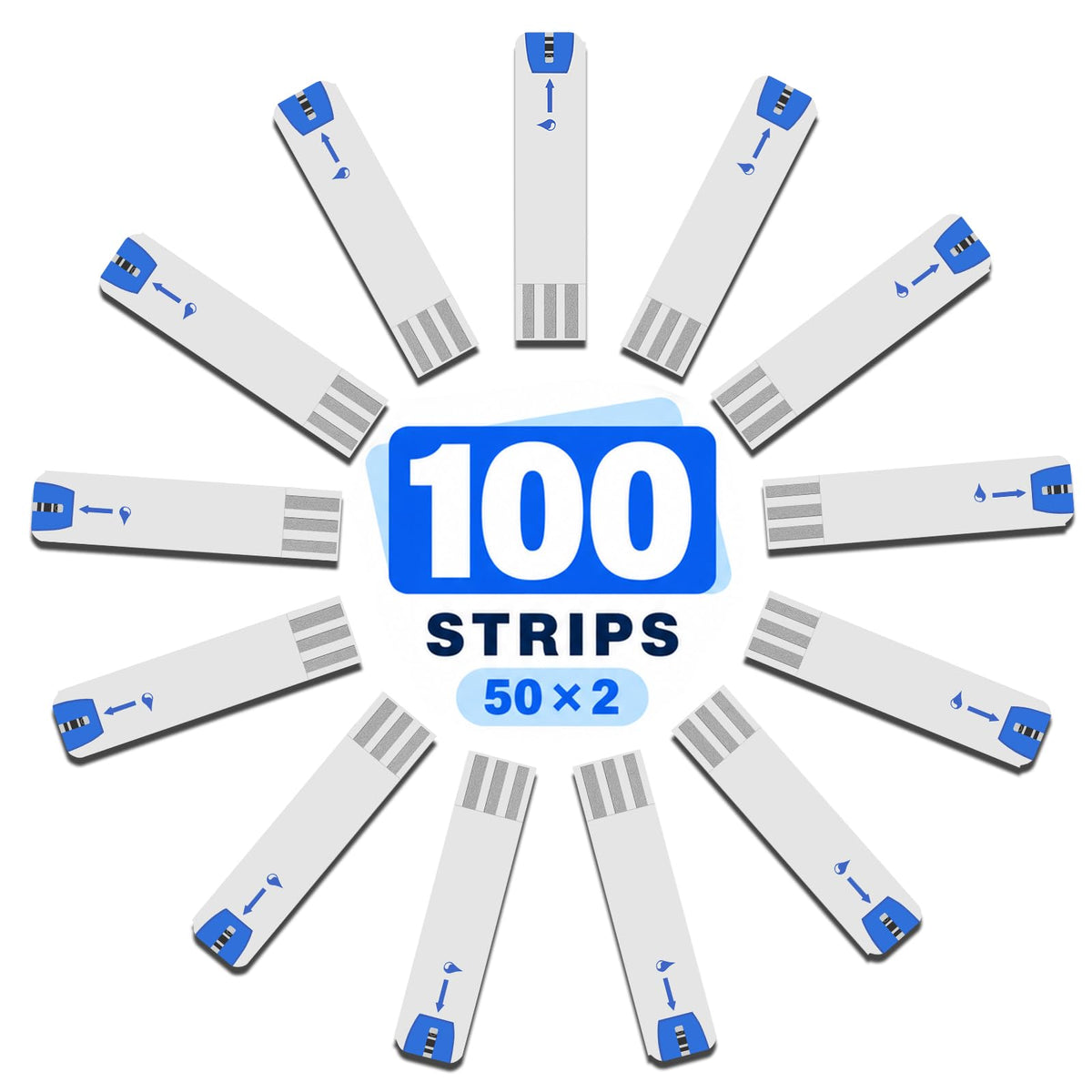 Glucose Test Strips 100 Count E9537