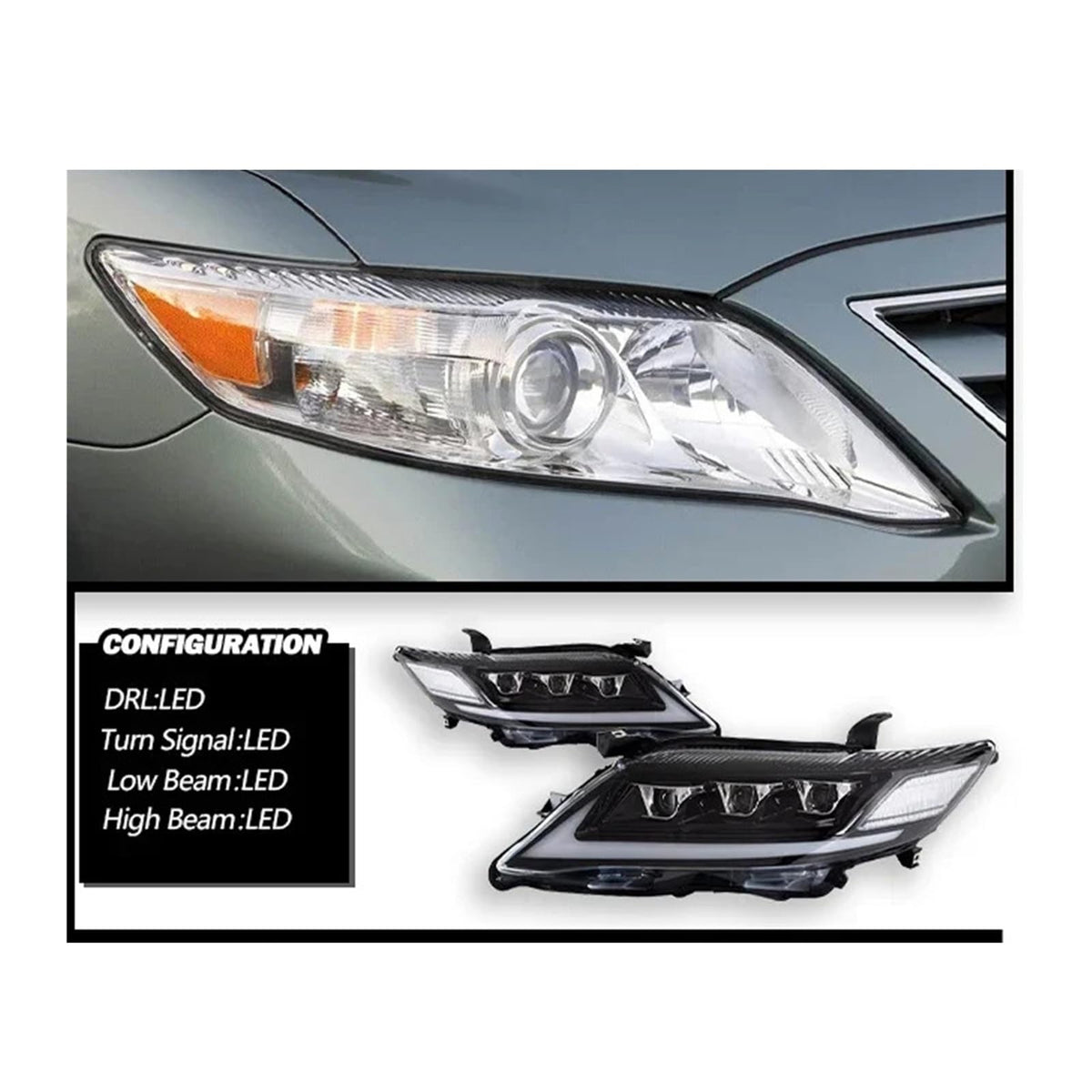 Headlights 2007-2011 K68637