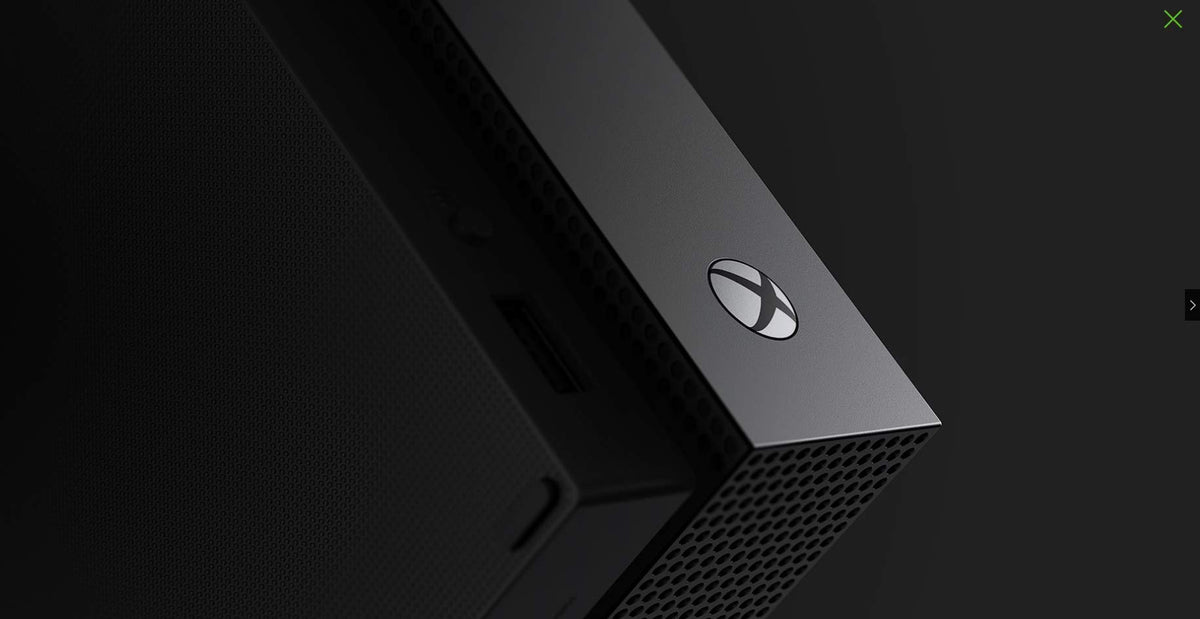 Xbox One X 1TB Gaming Console with Wireless Controller Black W682743
