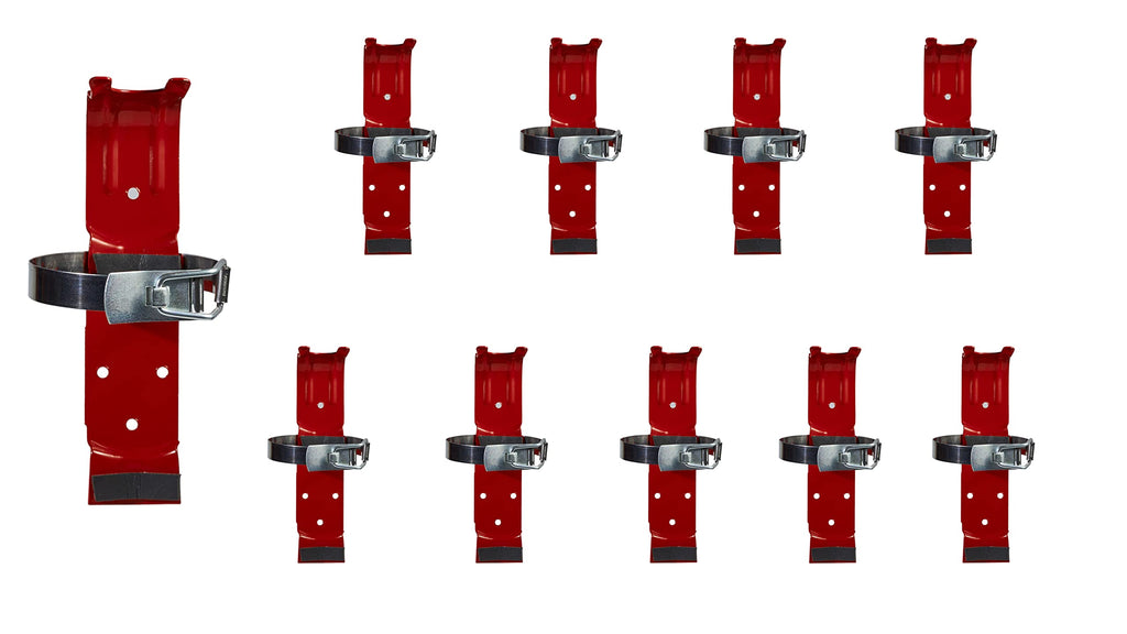 10 Pack 2.5 lb Fire Extinguisher Bracket J33874