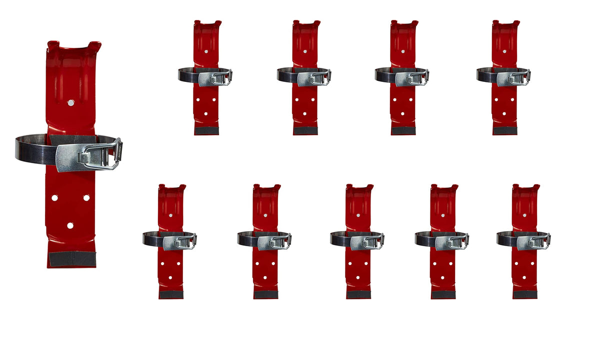 10 Pack 2.5 lb Fire Extinguisher Bracket J33874
