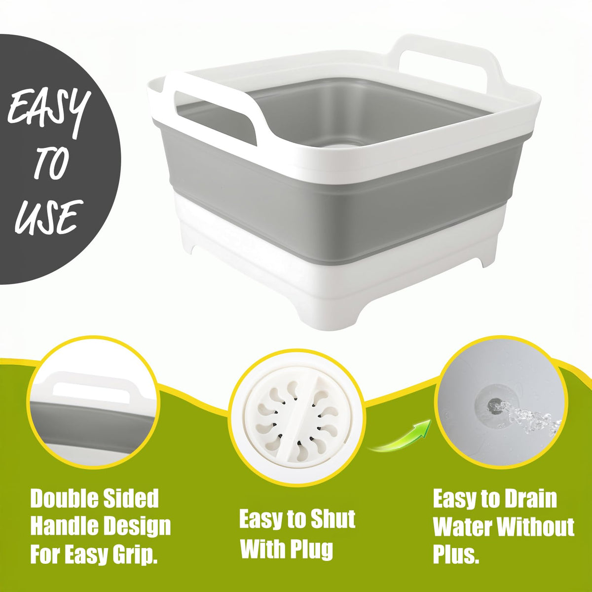 9L Collapsible Small Puppy Kitten Bath Tub H508