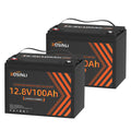 12V 100Ah LiFePO4 Battery 2Pack F174