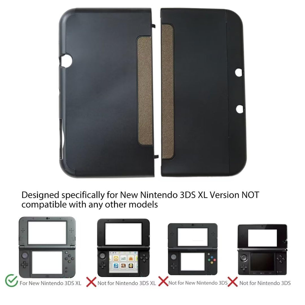 Black Protective Shell for Nintendo 3DS XL LL F8657