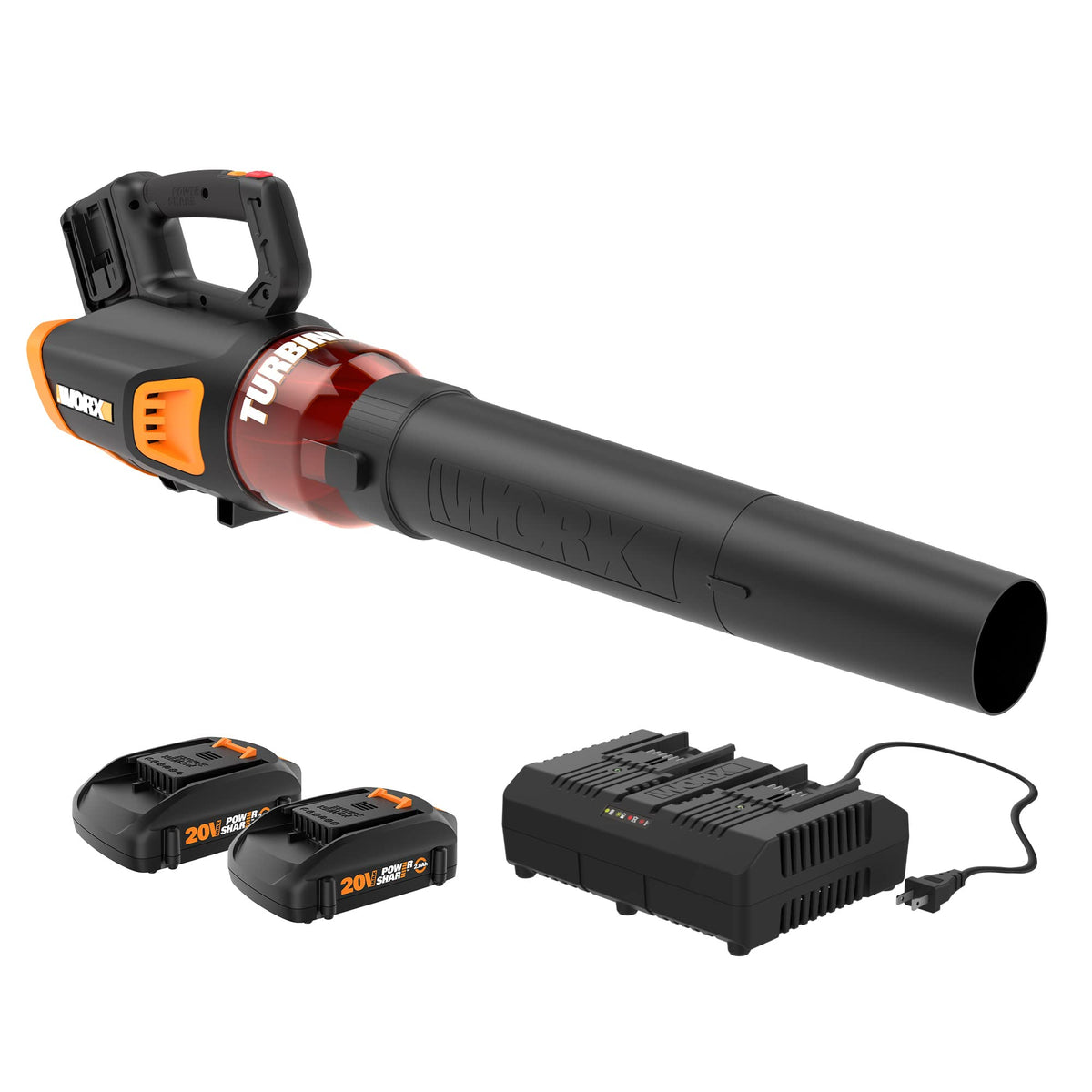 40V Cordless Leaf Blower with Brushless Motor & Gutter Cleaning Kit C545