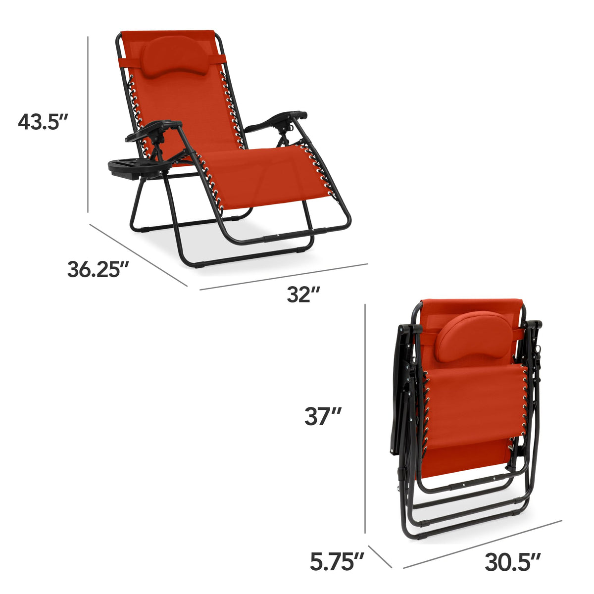 Oversized Zero Gravity Chair Recliner D457