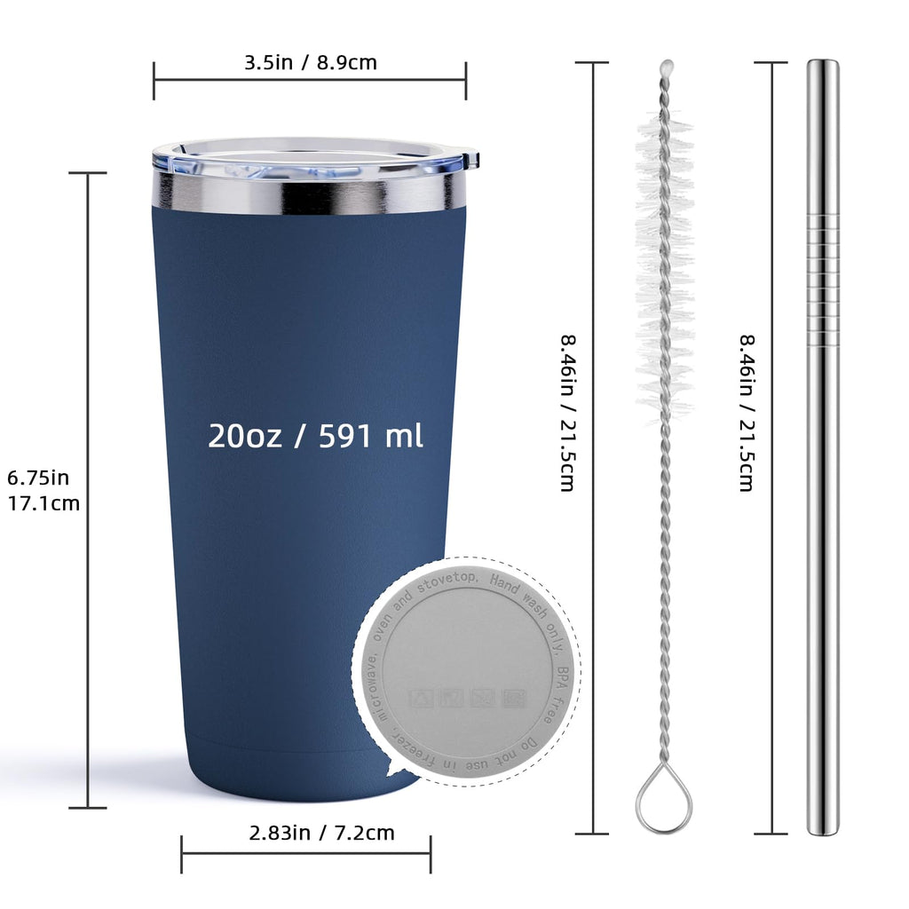 20oz Stainless Steel Travel Coffee Tumbler P569