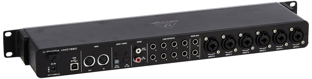 18x20 USB Audio/MIDI Interface with Mic Preamplifiers P624