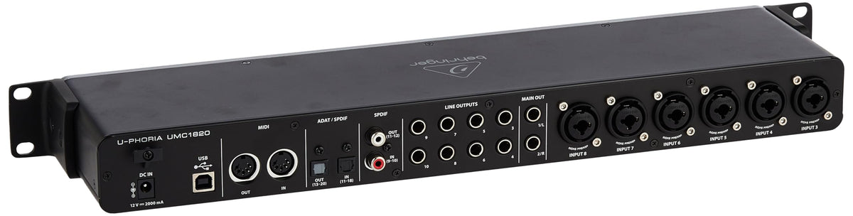 18x20 USB Audio/MIDI Interface with Mic Preamplifiers P624