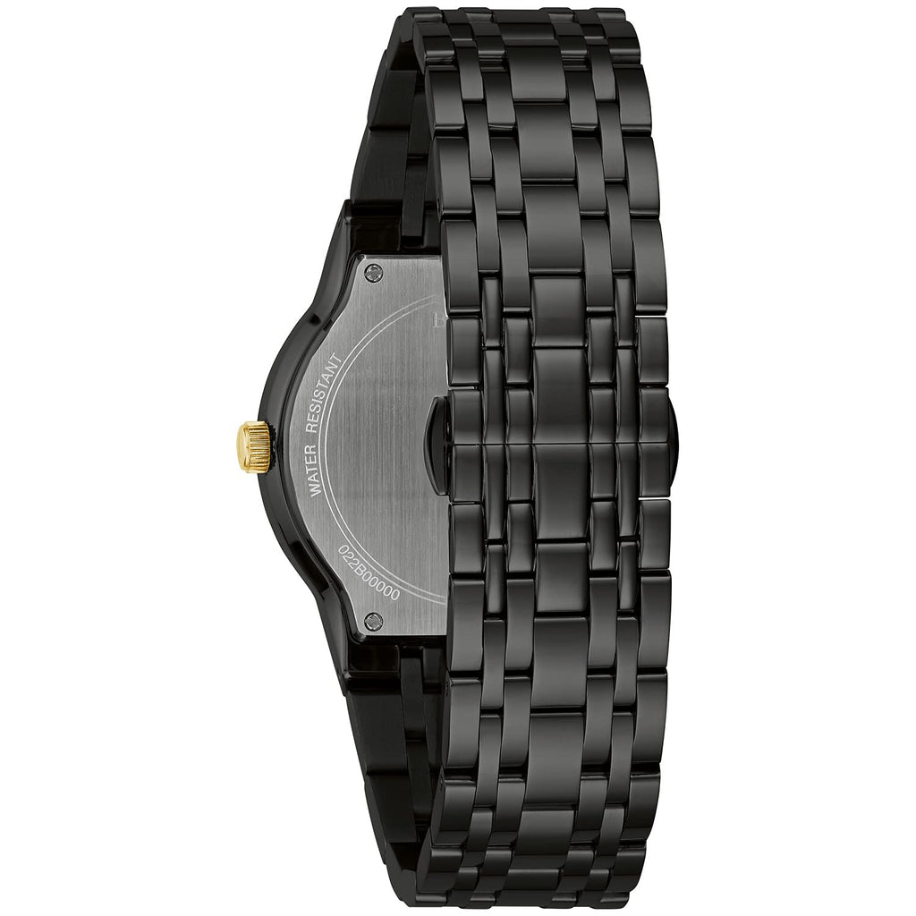 Men's Gold Tone Stainless Steel Quartz Watch A71157