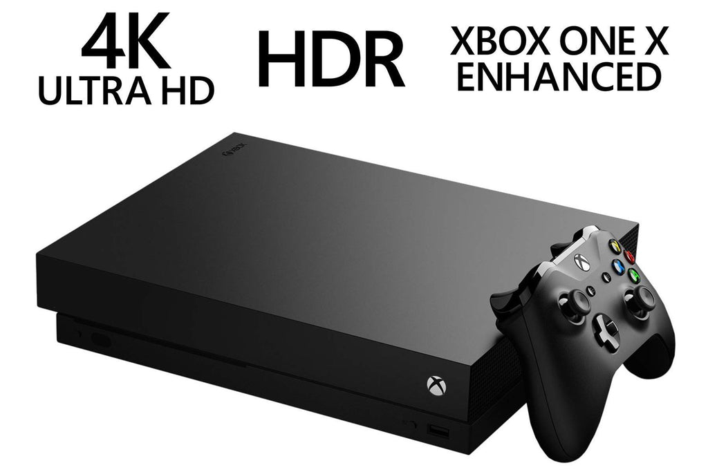 Xbox One X 1TB Gaming Console with Wireless Controller Black W682743