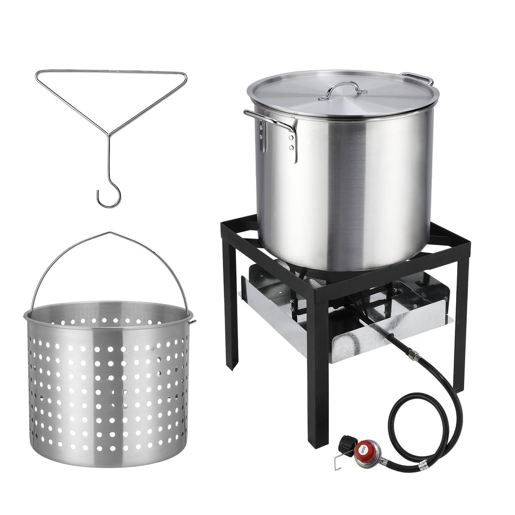 60QT Aluminum Turkey Fryer with Propane Burner B638