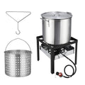 60QT Aluminum Turkey Fryer with Propane Burner B638