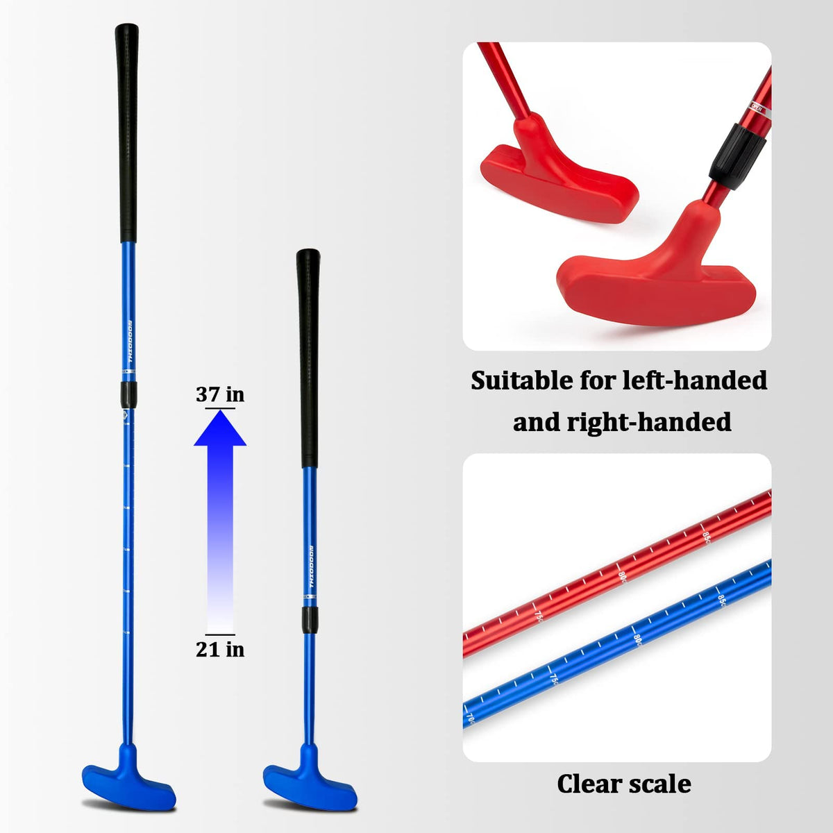 Two-Way Adjustable Length Golf Putter M62148