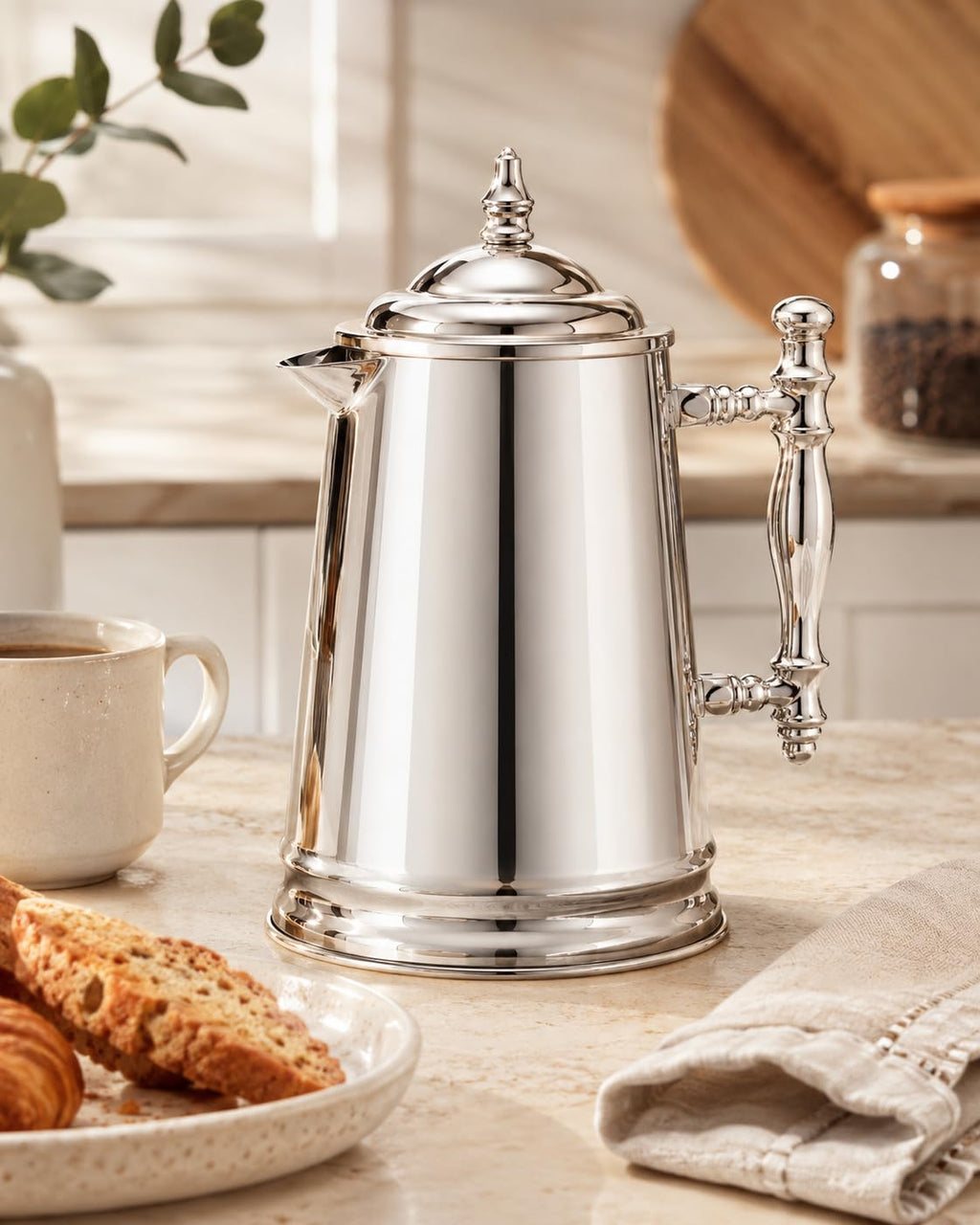 Stainless Steel French Coffee Press 34-Ounce J754767