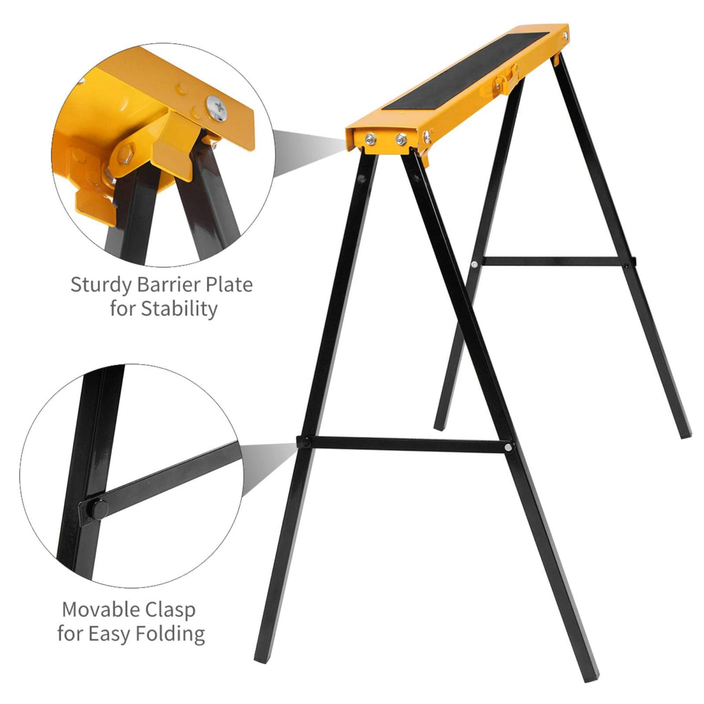 2 Pack Folding Heavy Duty Saw Horses G142352