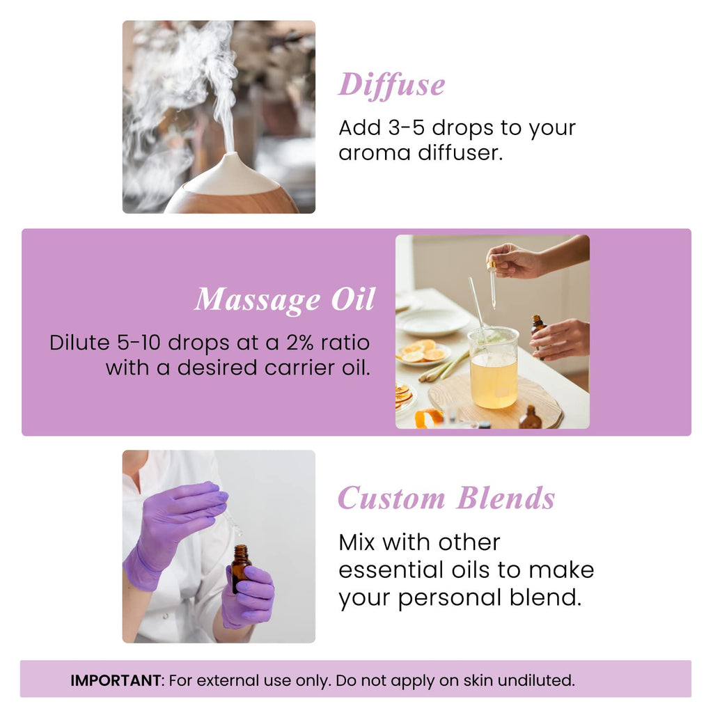 Lavender and Orange Essential Oils 2 x 4 Fl Oz U95275