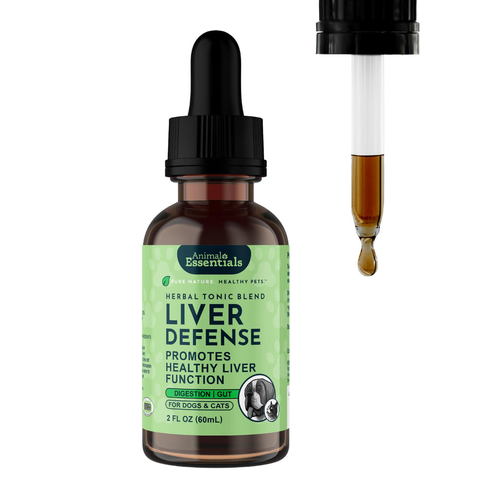 Liquid Liver Support Supplement for Dogs & Cats 2 Fl Oz M3161
