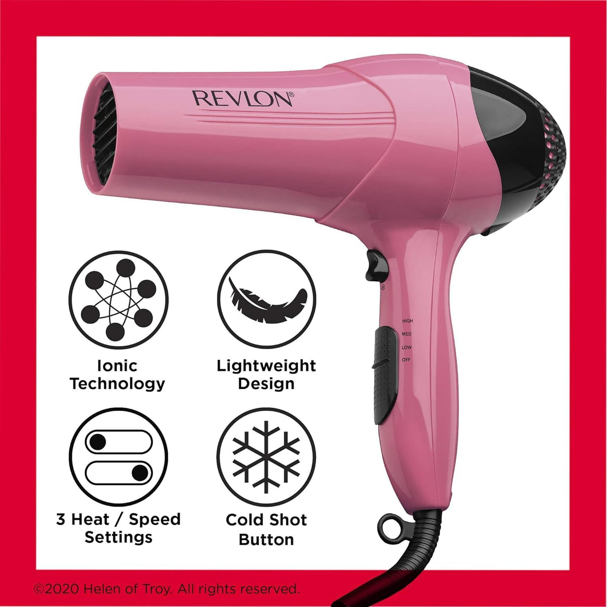 1875W Lightweight Hair Dryer S298