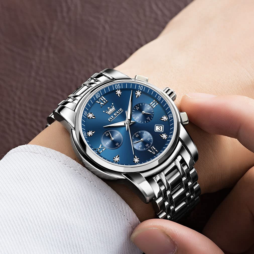Stainless Steel Chronograph Watch A907