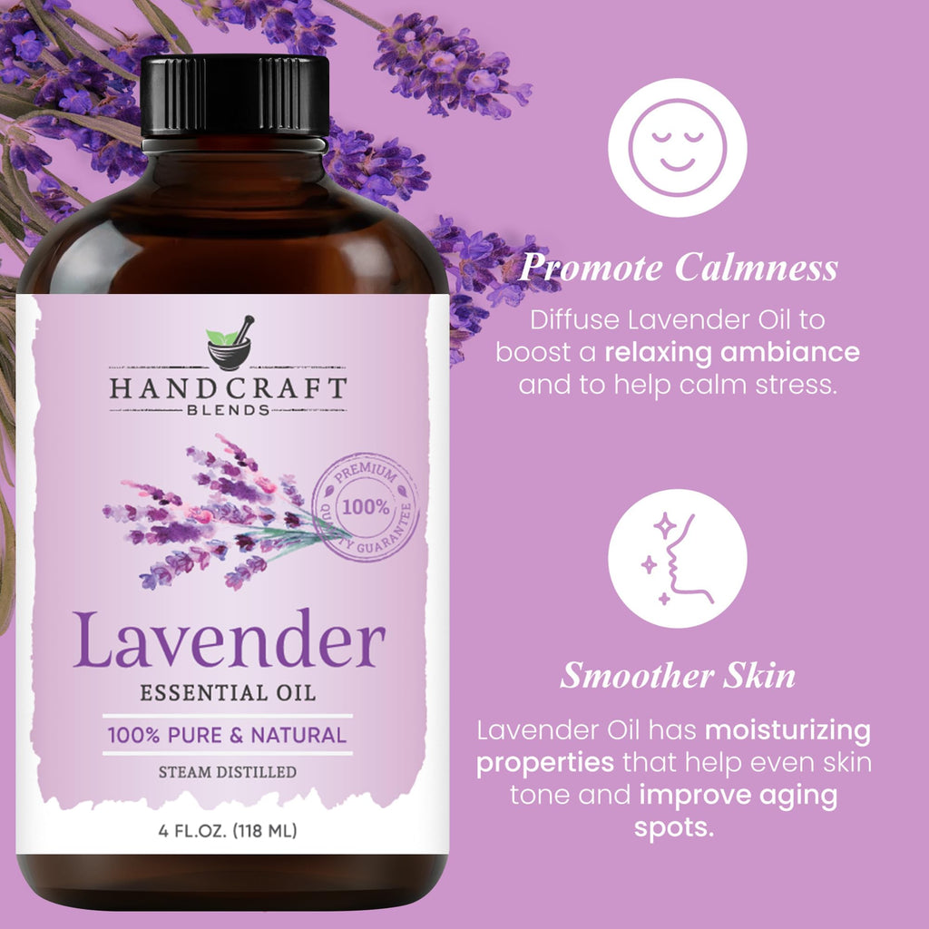 Lavender and Orange Essential Oils 2 x 4 Fl Oz U95275