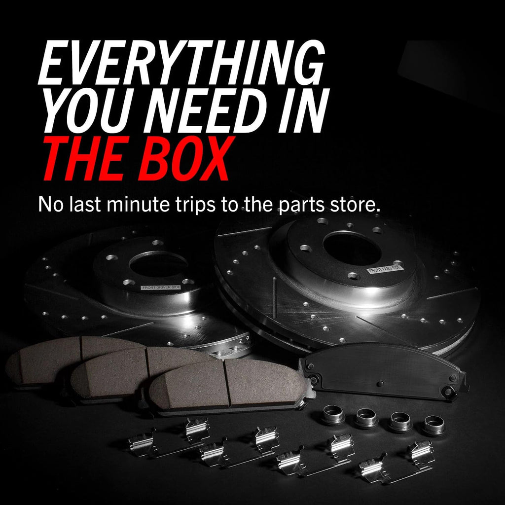 Brake Pad & Rotor Kit Front & Rear W934050