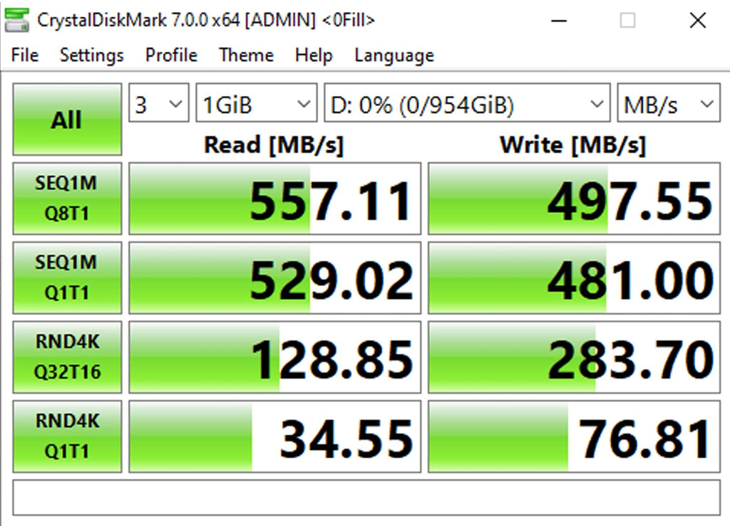 1TB 2.5 Inch SATA III Internal SSD Q54347