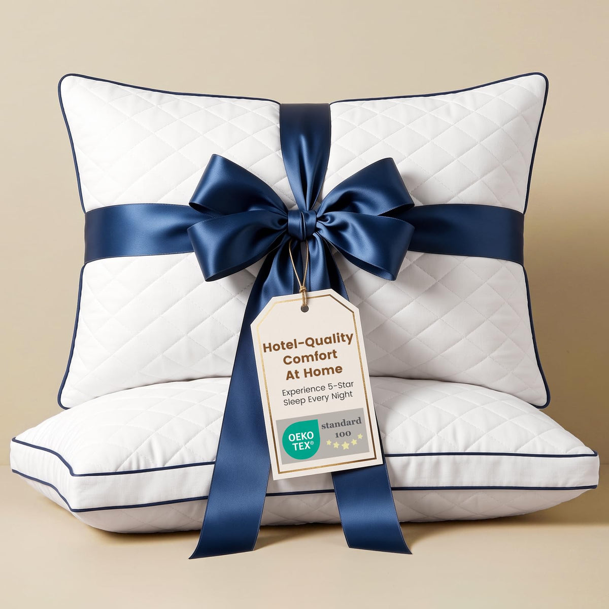 Shredded Memory Foam Pillows King Size Set of 2 H30420