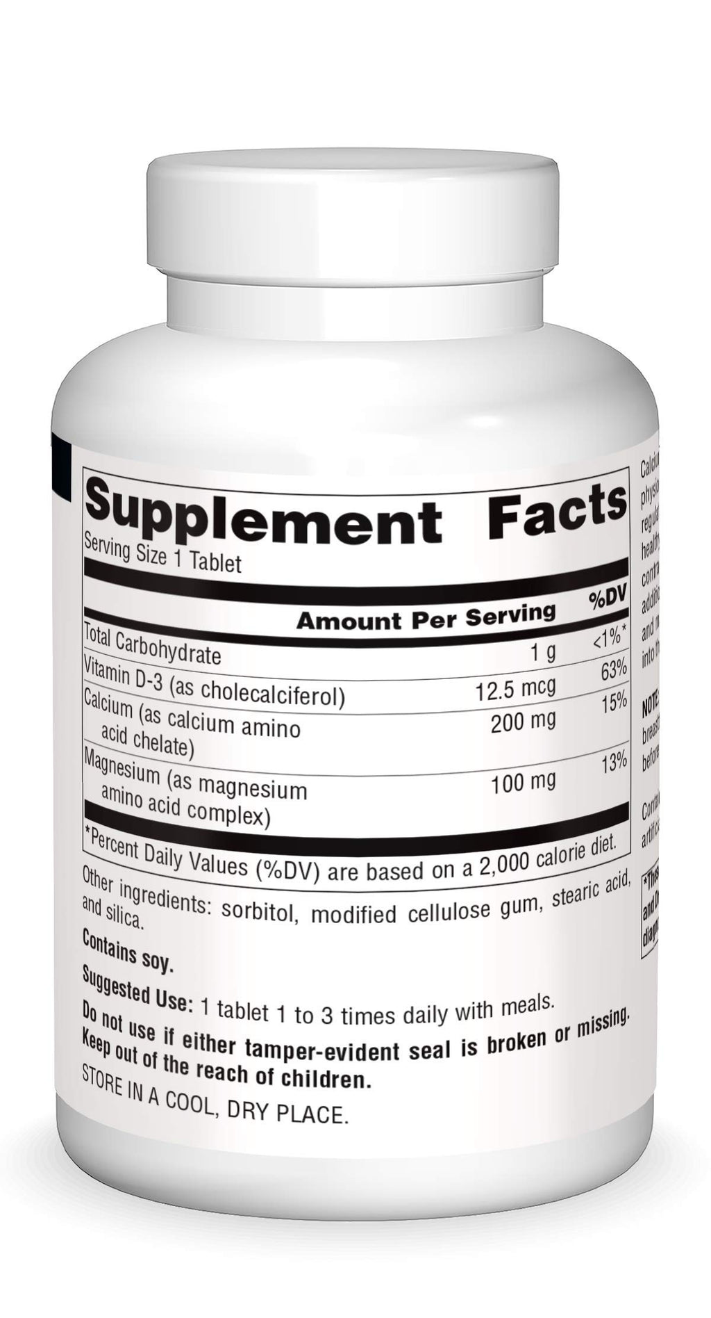 Calcium & Magnesium 300 MG 250 Tablets W75267