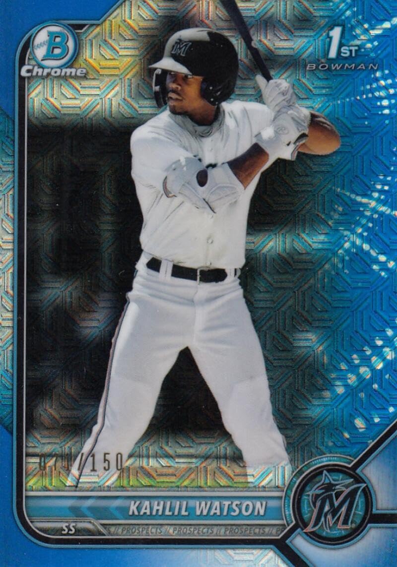 2022 Bowman Chrome Mega Box Mojo Refractor Baseball Trading Card N88438