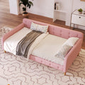 Pink Twin Size Upholstered Daybed C589952