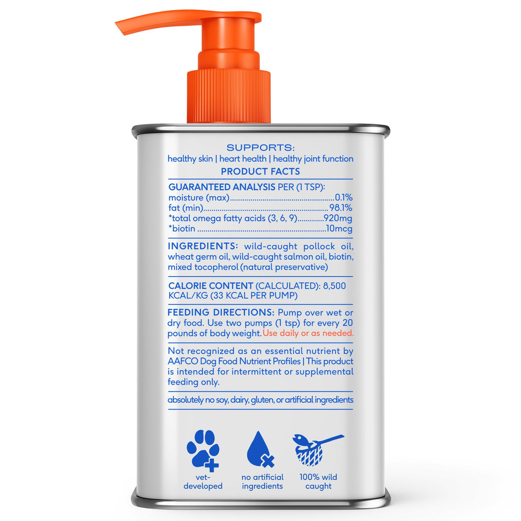 Omega 3 Fish Oil for Dogs & Cats 8oz P966